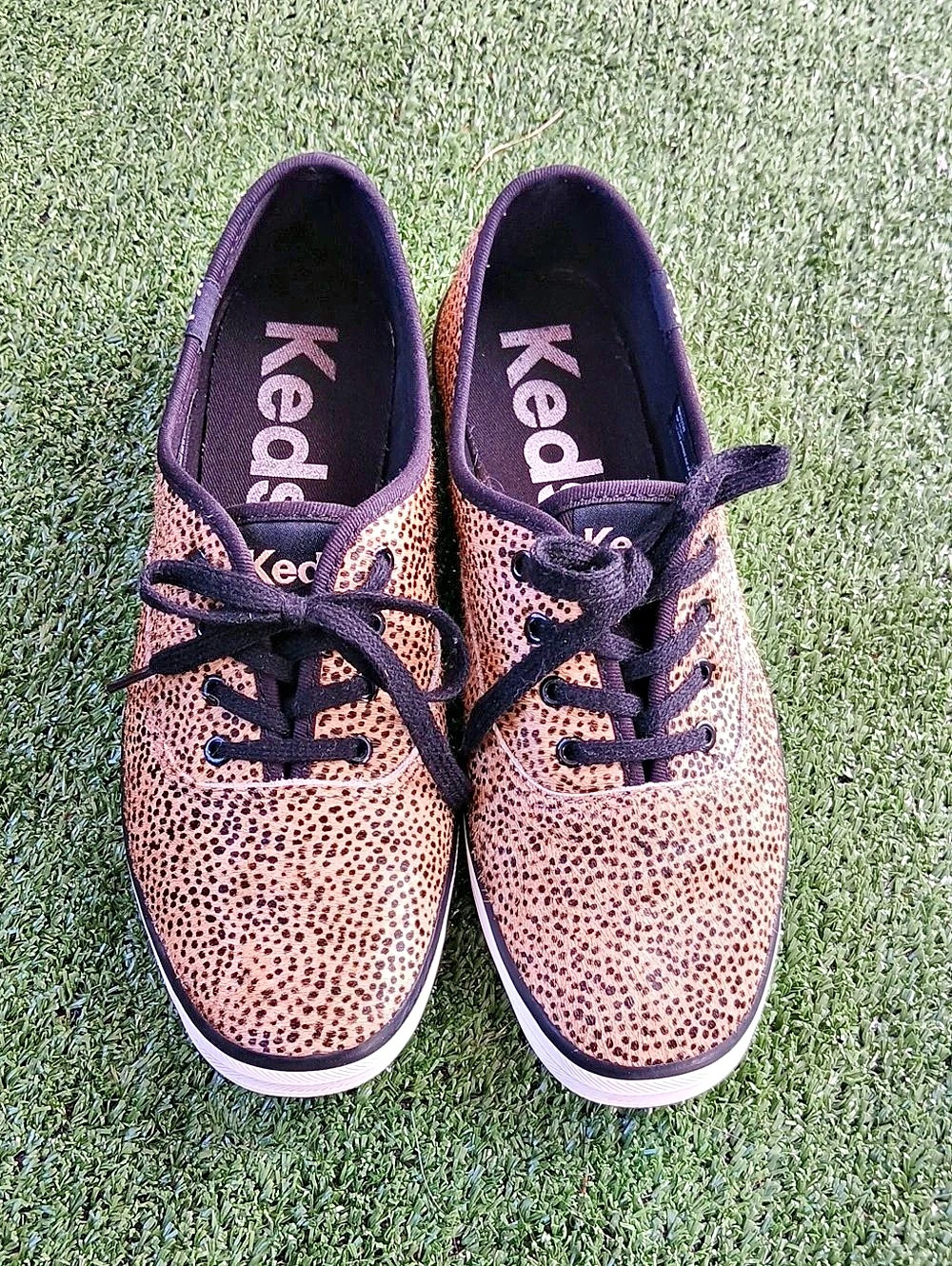 😍Keds Champion Leopard Print Sneakers Women's 7M